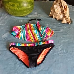Girls Swimsuit 2pc never worn